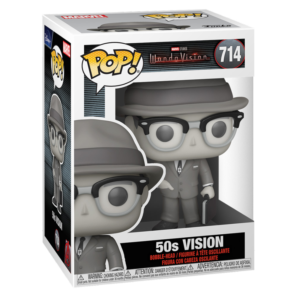 Funko POP Black and White Vision 50s Chase moglich WandaVision